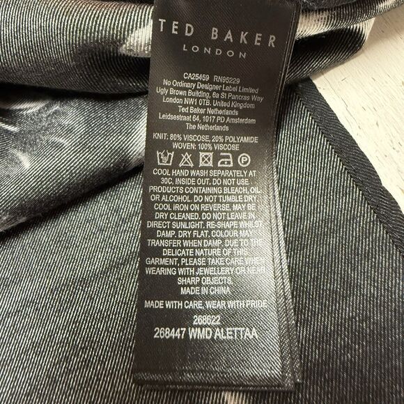 Nick & Nora Blue Cloud Pajama Top - Picture 13 of 13